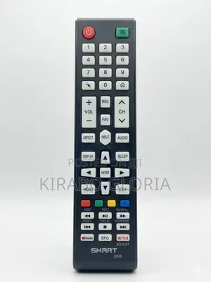 Smartplus Universal Control Replacement Tv Remote Control - Black
