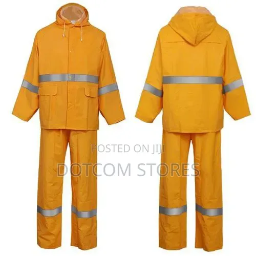 Heavy-duty, Two-piece Waterproof Rain Suit