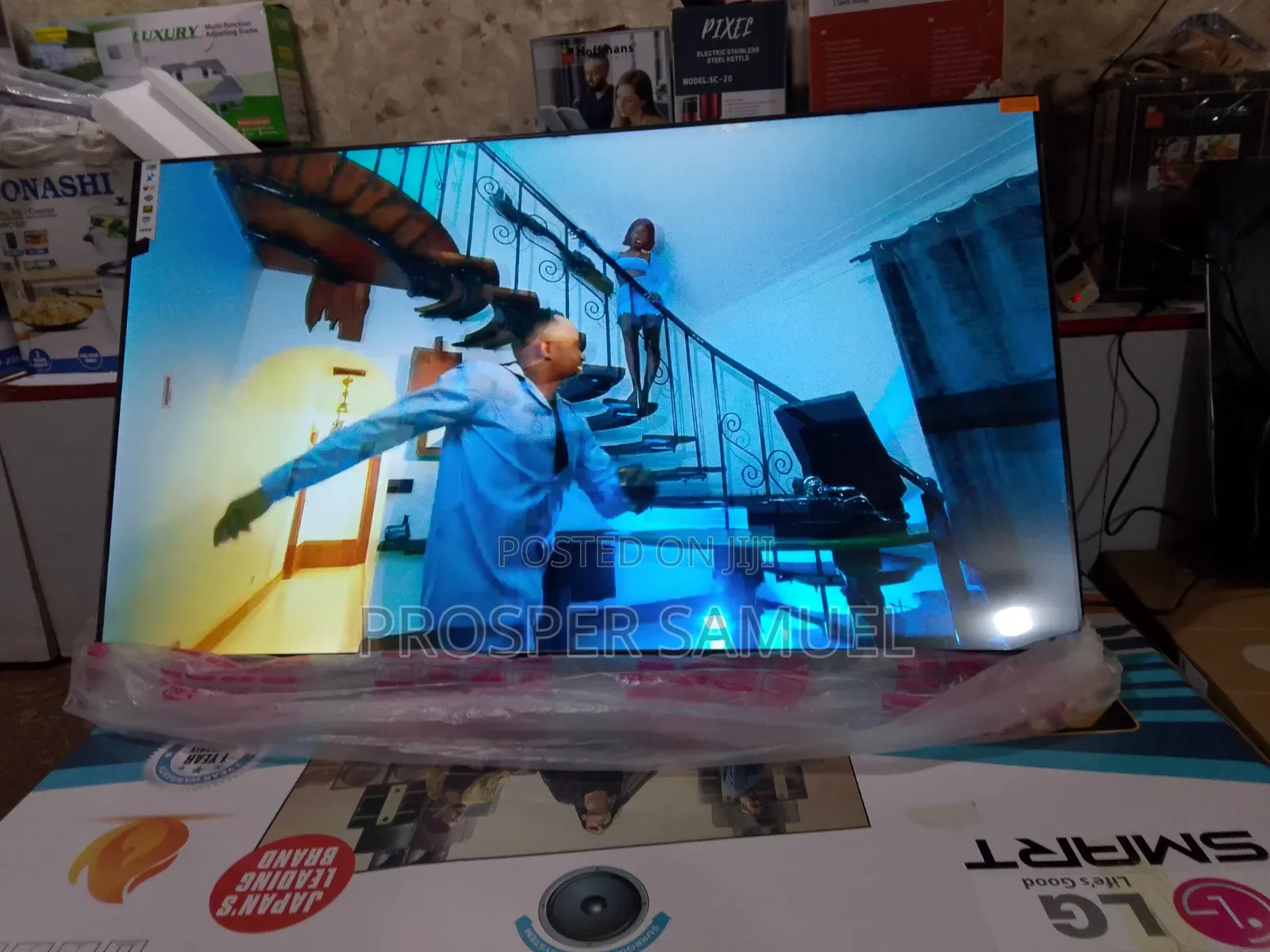 Brand New Frameless Lg 60 Inches Smart Tv