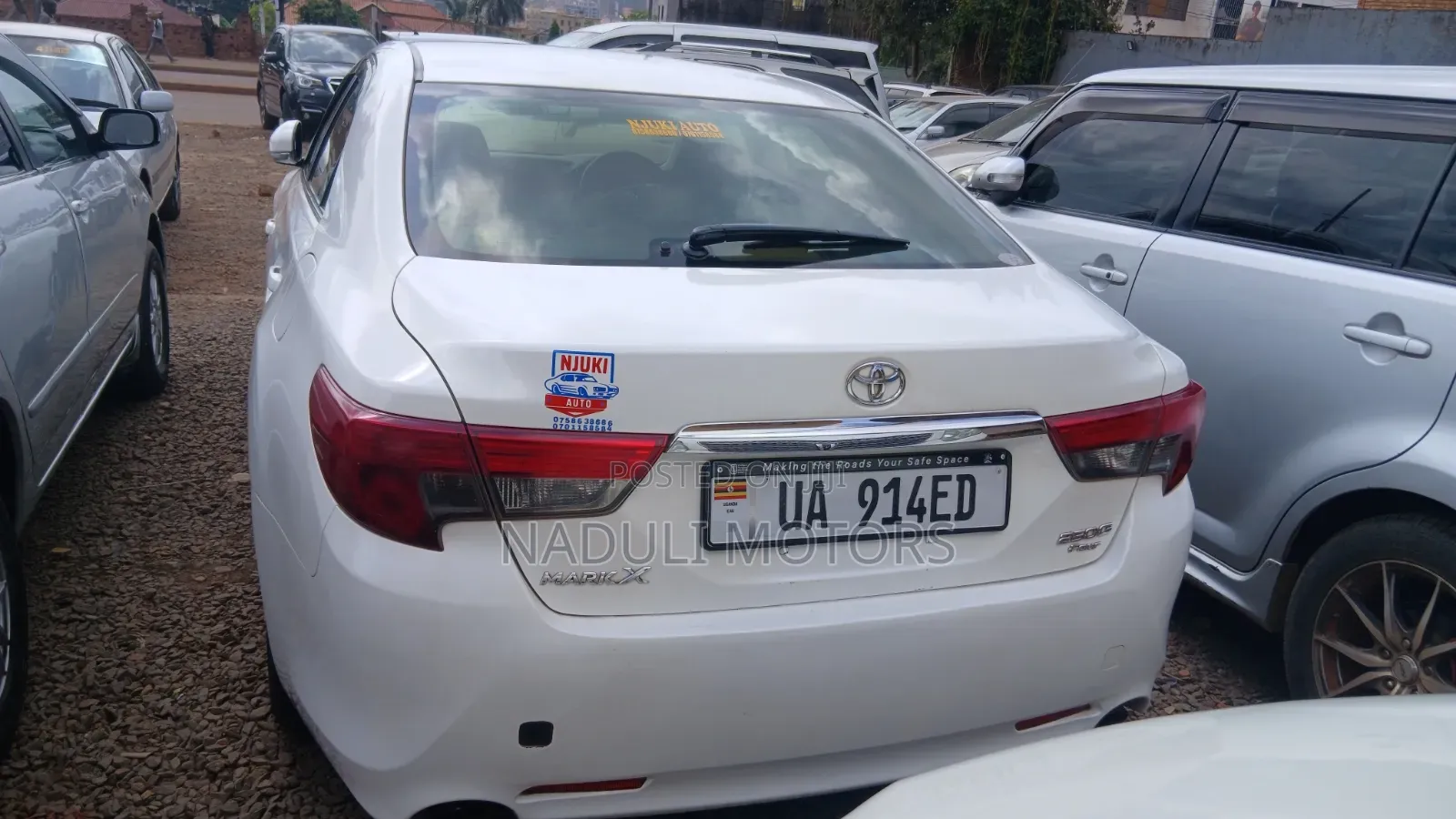 Toyota Mark X 2012 White