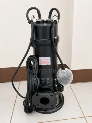 1500w Sewage Pump With Cutting Blade 19m Head 33000l/H