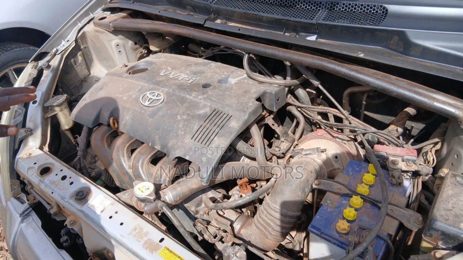 Toyota Vitz 2005 Silver