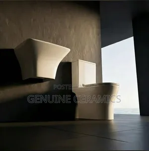 Wash Hung Basin and Toilet Set