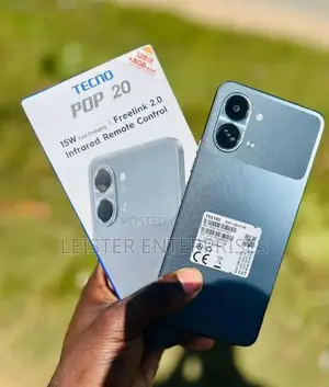 New Tecno Pop 20 128 GB Black