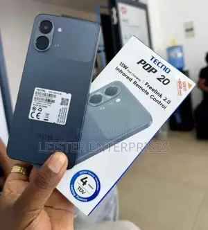 New Tecno Pop 20 128 GB Black
