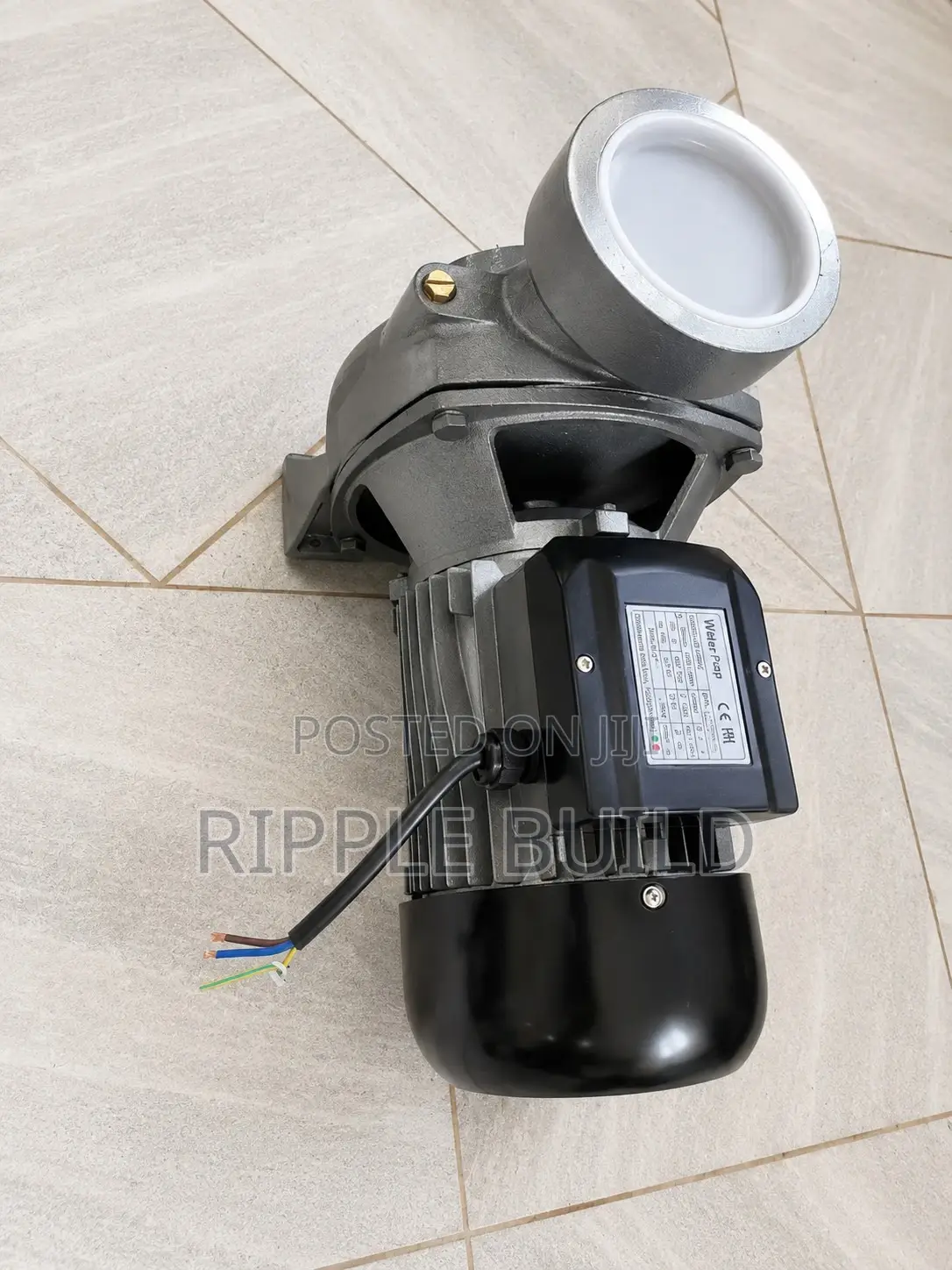 2200w Ac Surface Water Pump, 18.5m Head, 72,000l/H High Flow Pump