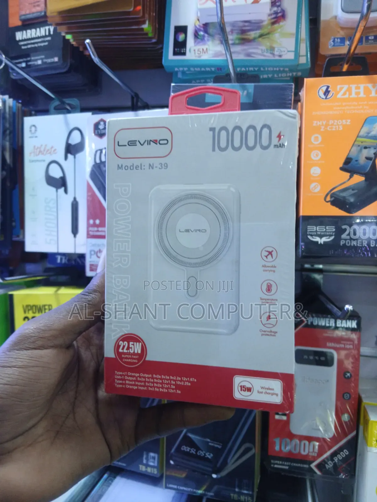 Levino 10000mah Wireless Powerbank