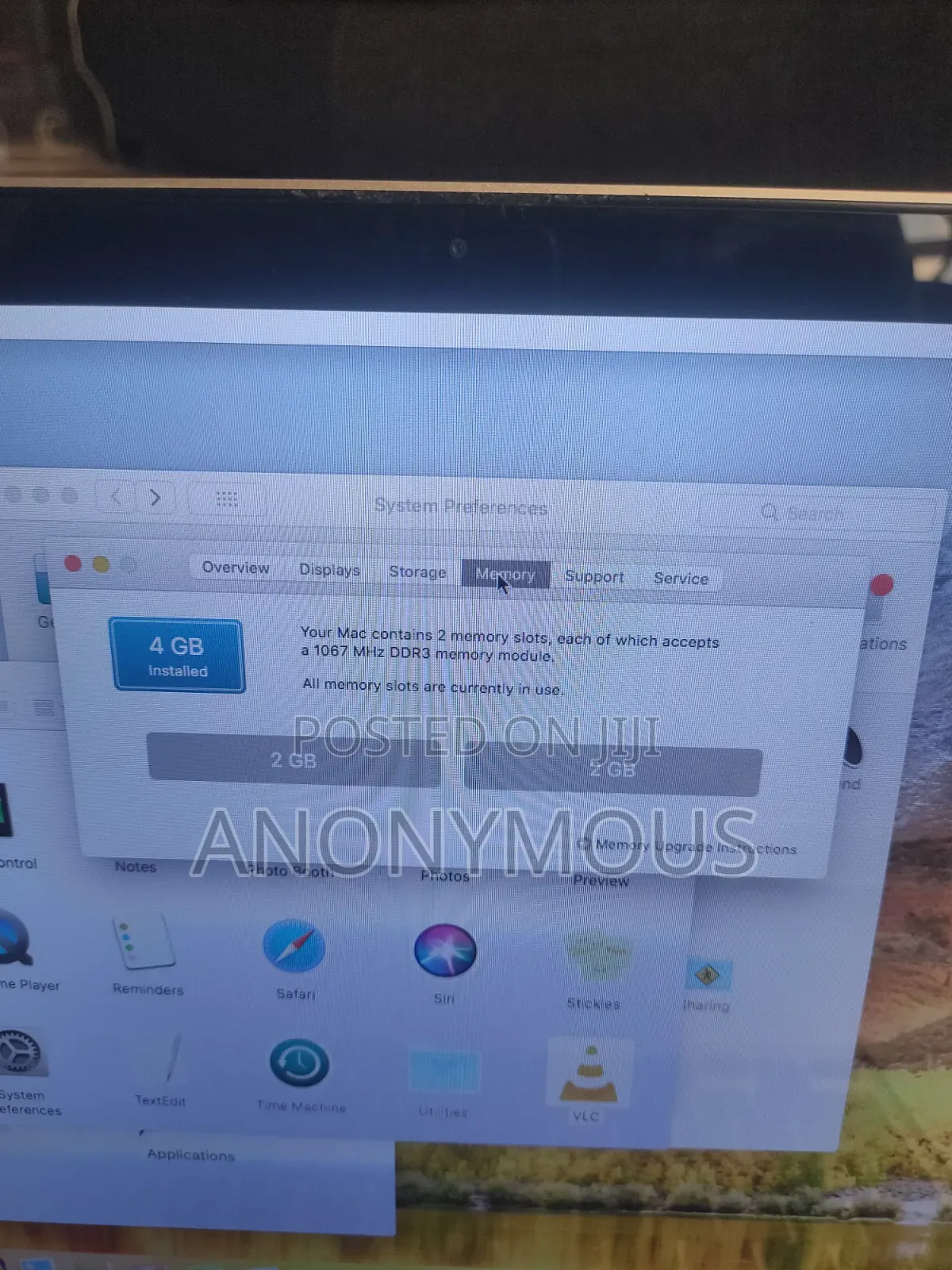 Laptop Apple MacBook Pro 2010 4GB Intel Core i5 SSD 128GB
