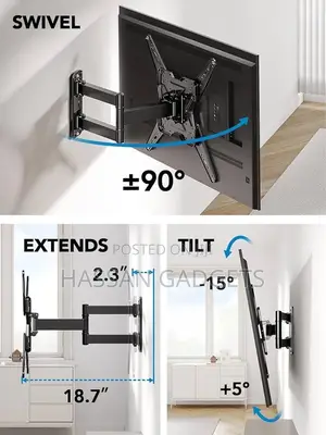 Tv Wall Mount for Most 26-60 Inch TVS