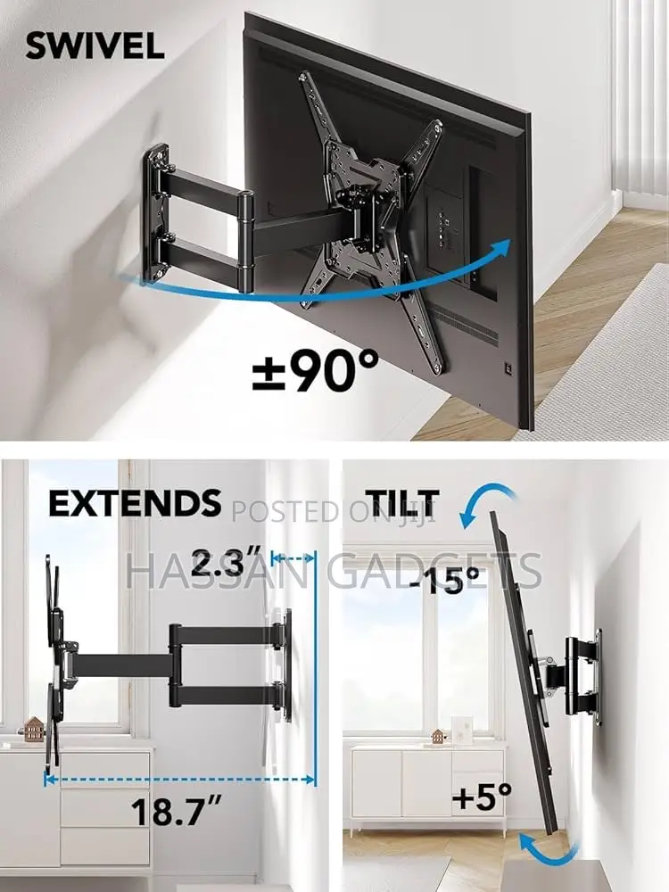 Tv Wall Mount for Most 26-60 Inch TVS