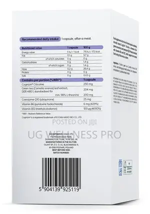 Osavi Neuropower With Citicoline 250 Mg (60 Vegan Caps) Caffeine-Free
