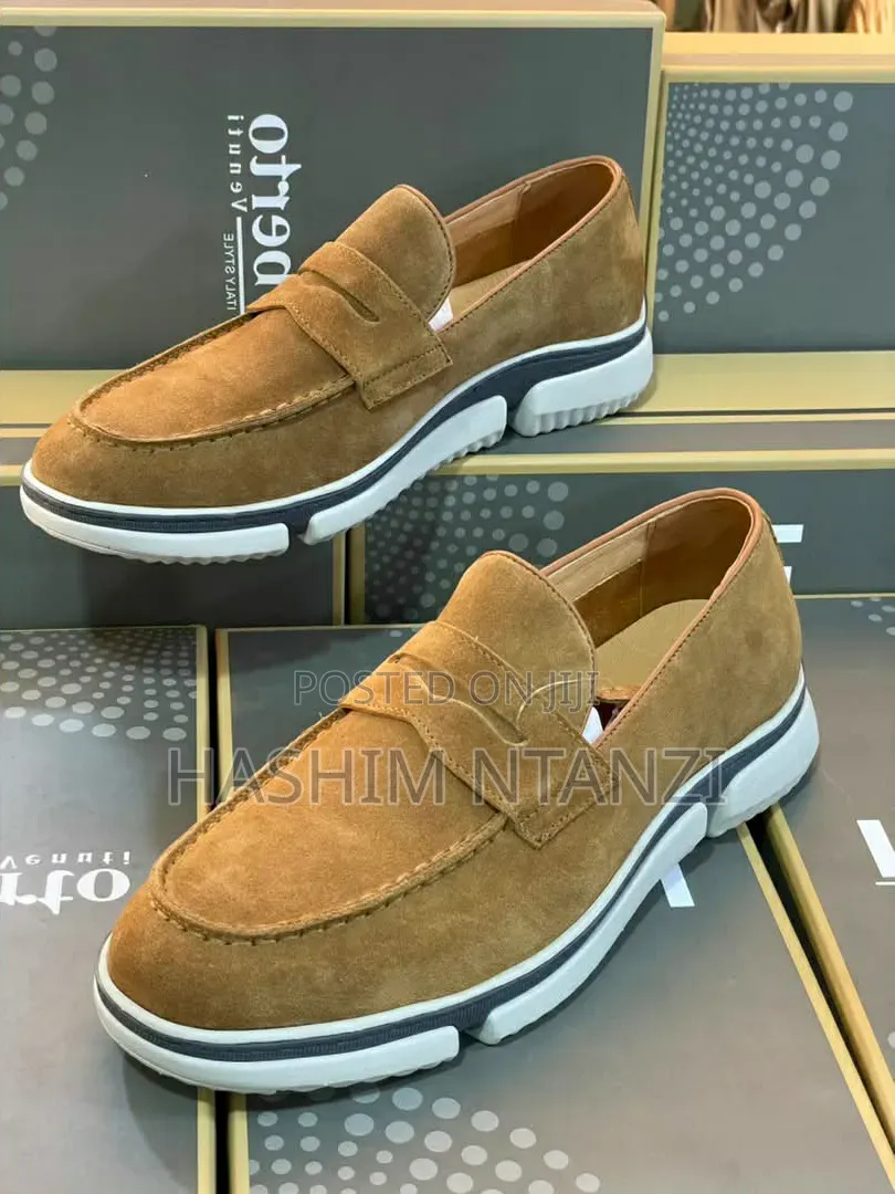 Original New Brown Suede Roberto Venuti Loafer
