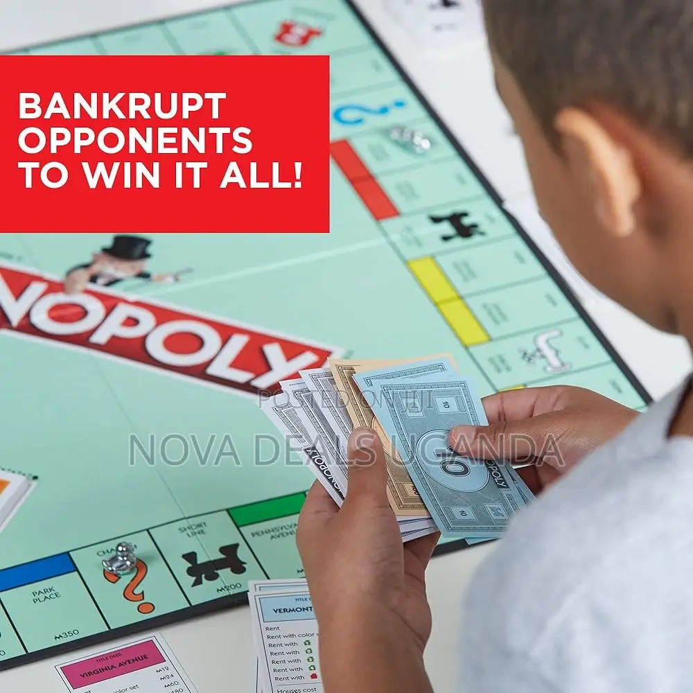 Monopoly Game Family Board Game for 2-6 Players Board Games Kids 8 Up
