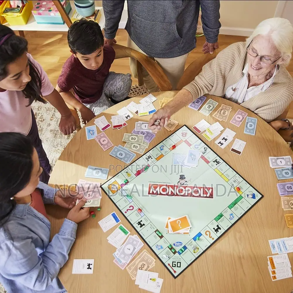 Monopoly Game Family Board Game for 2-6 Players Board Games Kids 8 Up