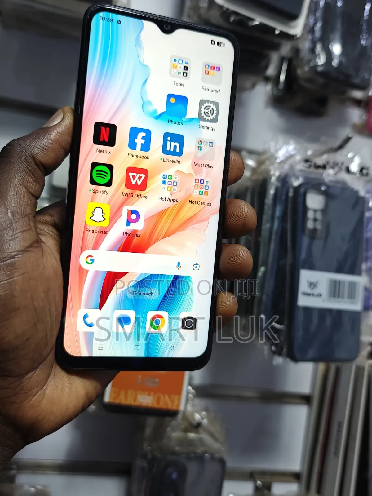 Oppo A18 64 GB Black