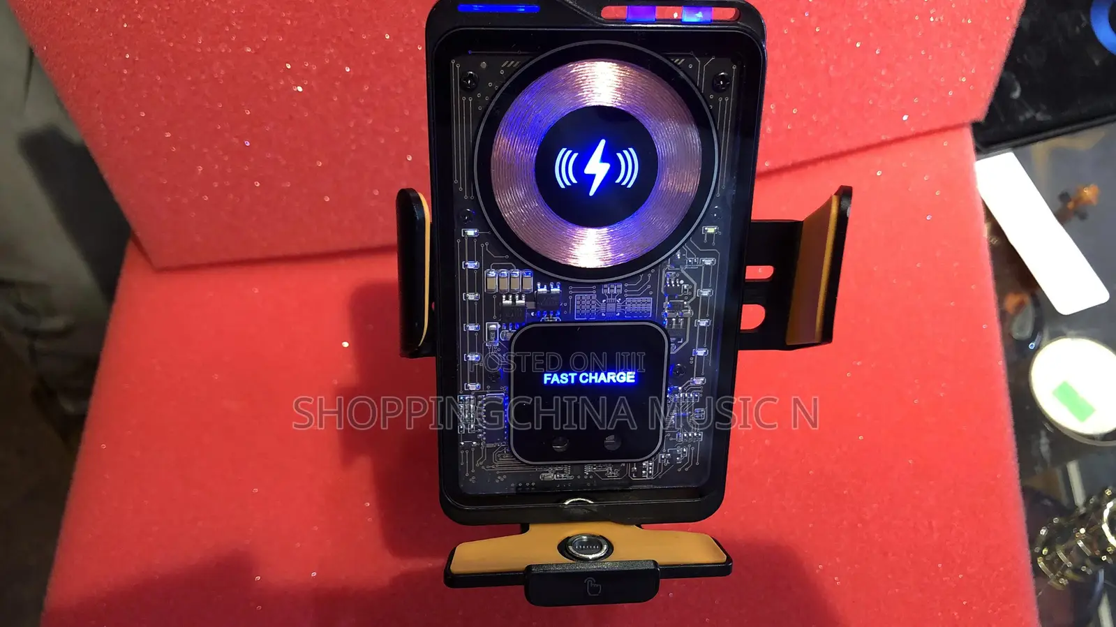 Car Phone Stand Magnetic Fast Charging