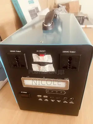 1000w Portable Solar Power Station Kit With Solar Panel