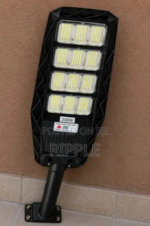 200w Solar Street Light Waterproof Outdoor Security Lamp Kampala