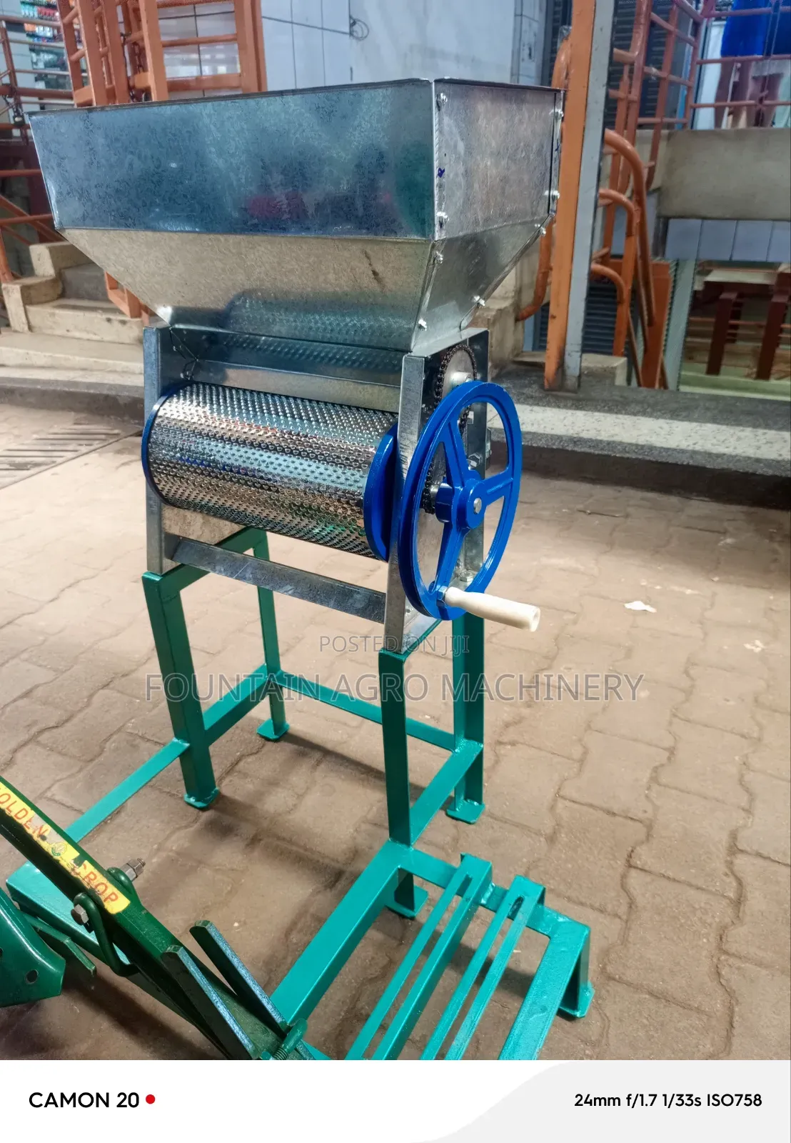 Motorized Coffee Huller