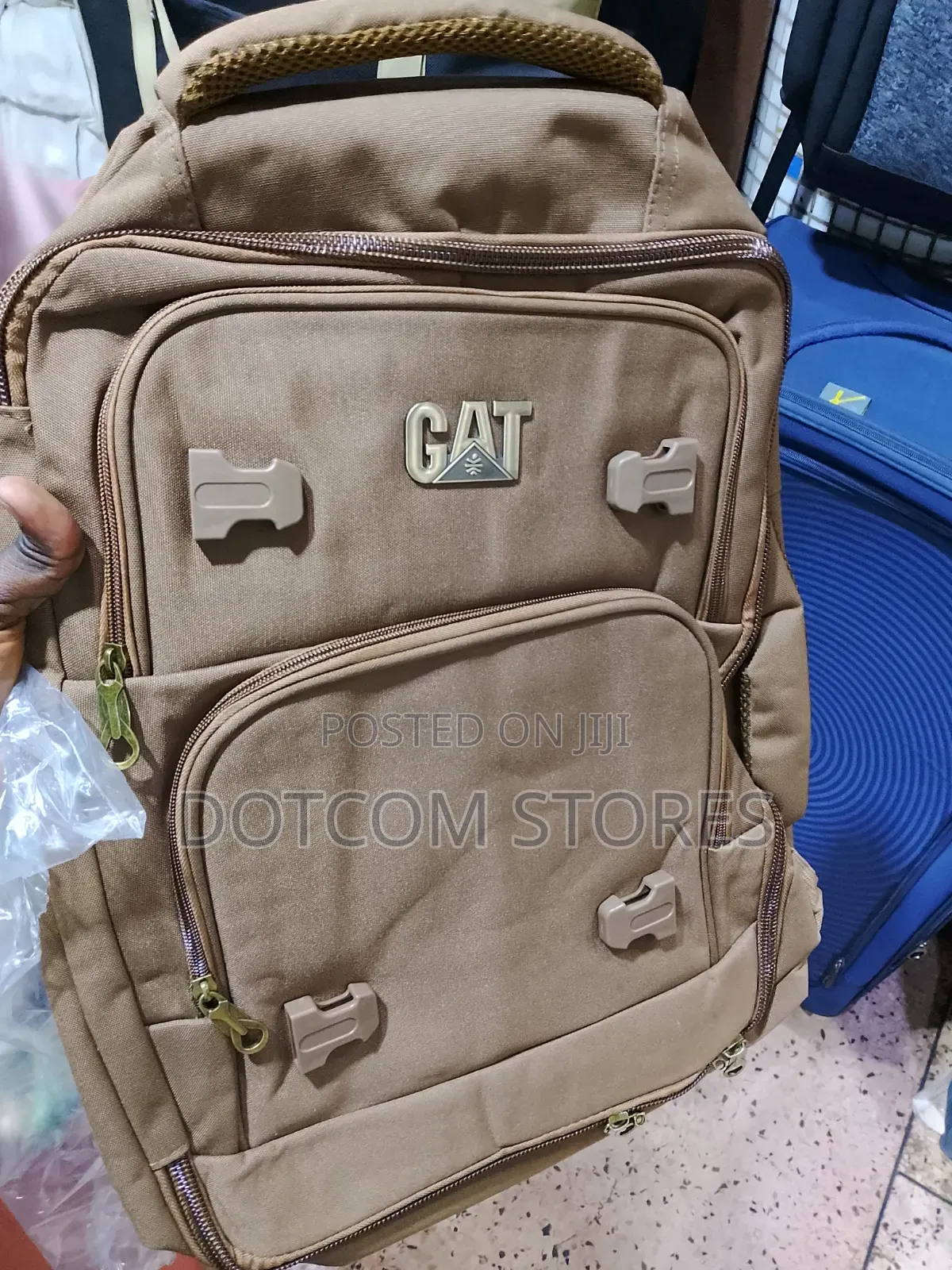 Pl Power Anti-theft Waterproof Black Laptop Backpack.
