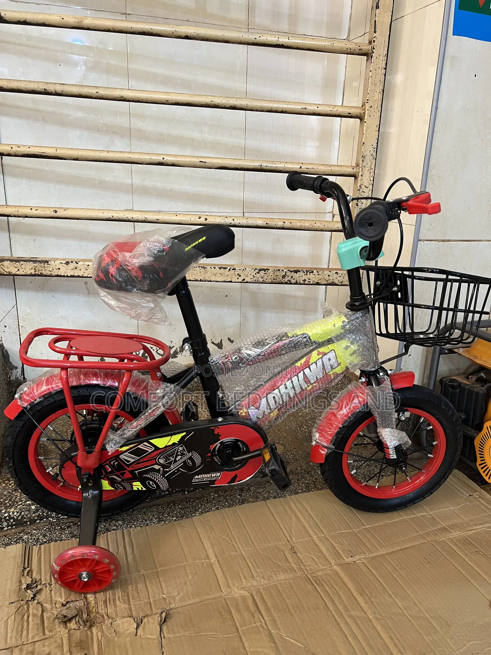 Maxkwa Bicycle Red 1 to 5 Years