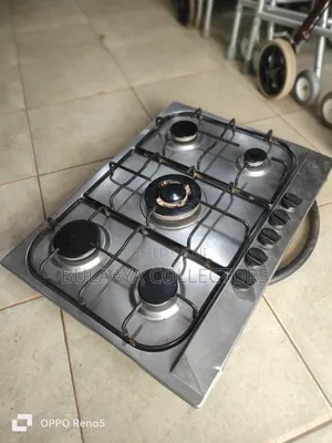 Uk Used Burner Stainless Steel Gas Cooktop.
