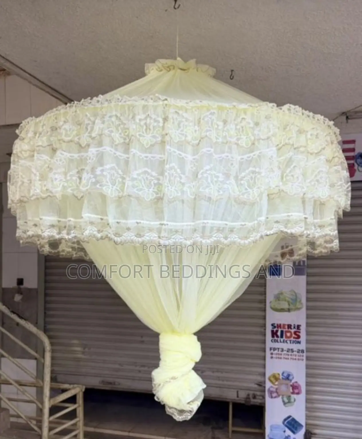 Super Round Lace Mosquito Net Cream