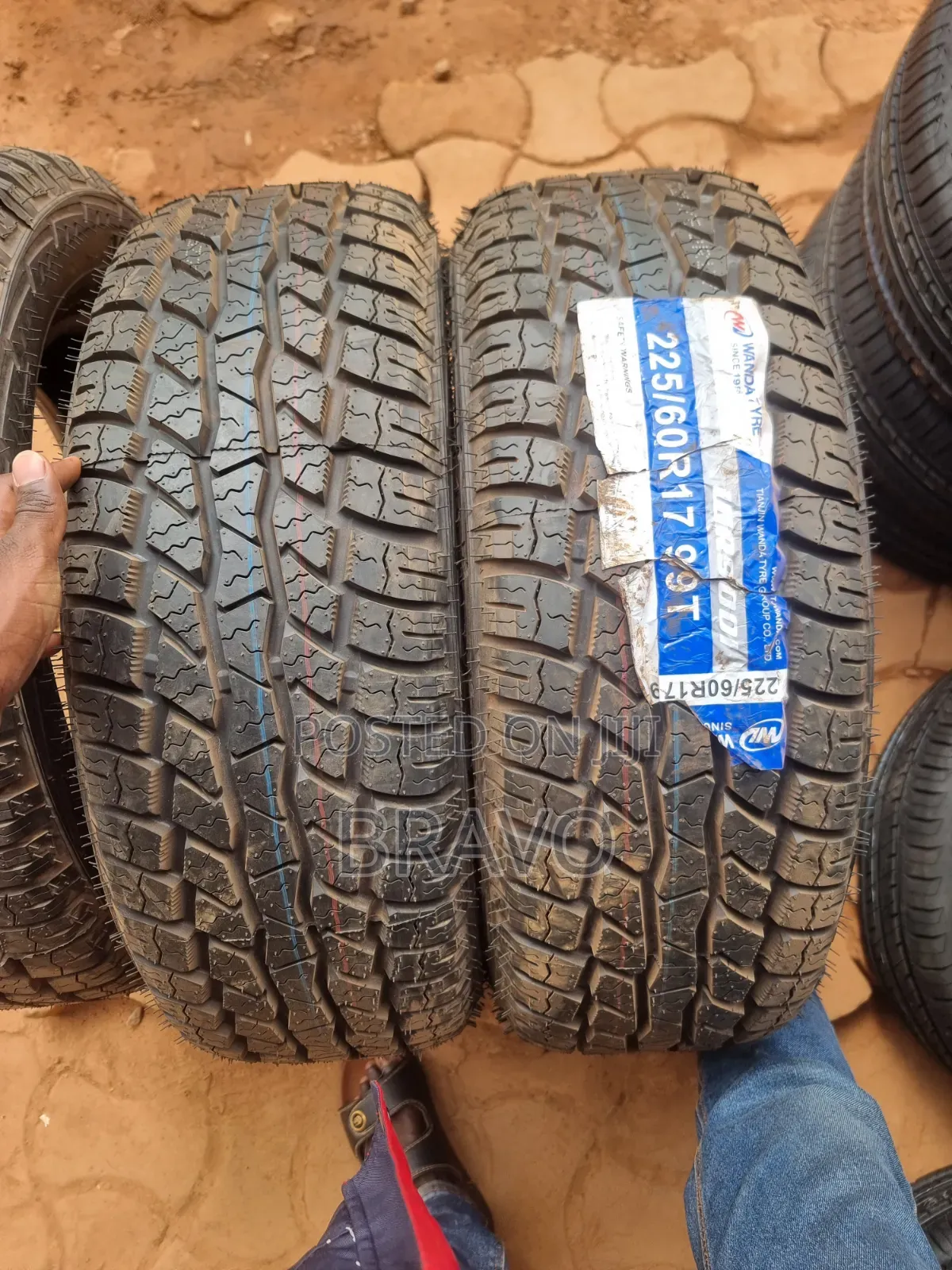 225/60r17 All Terrain Tyres for Subaru, Alphard.
