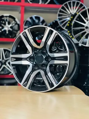 Size 17 New Rims for Land Cruiser Prado.