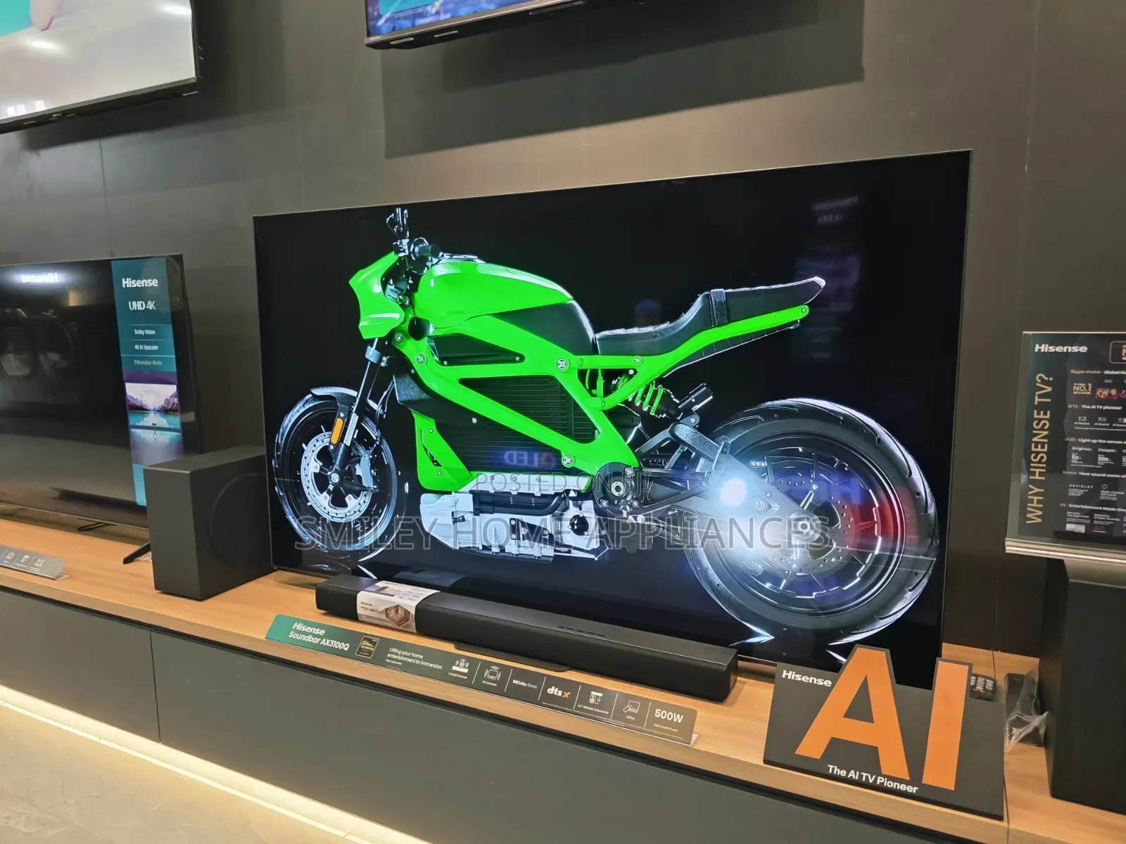 65a85levs Brand New Hisense Oled4k Vidaa Smart Ai Tv at Discount Price