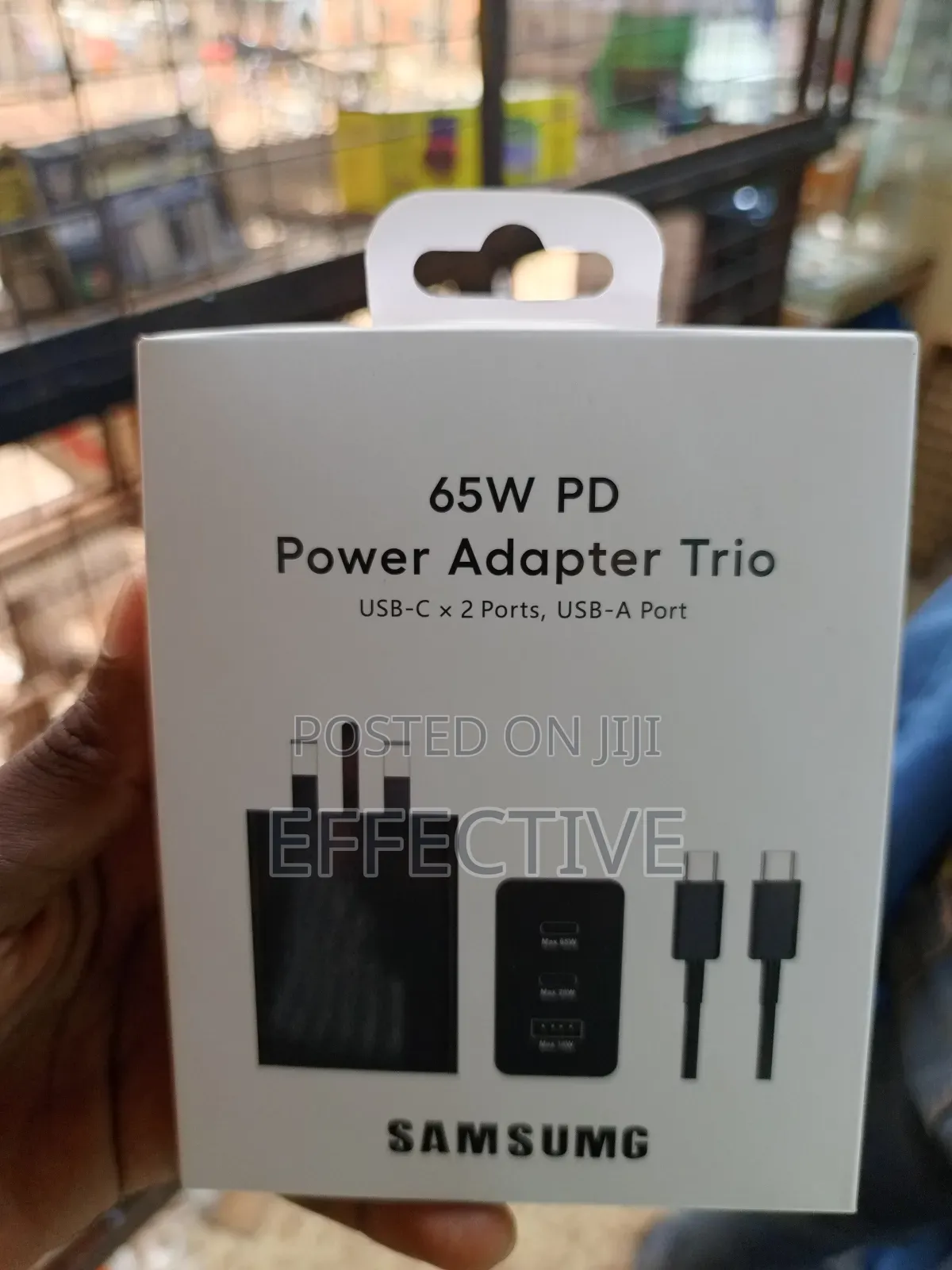 Samsung 65w Fast Charger.