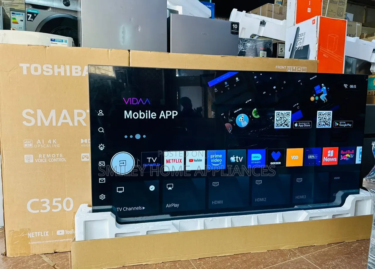 Toshiba 75c350 2025 Model Brand New Vidaa Ai Smart Tv With Warranty