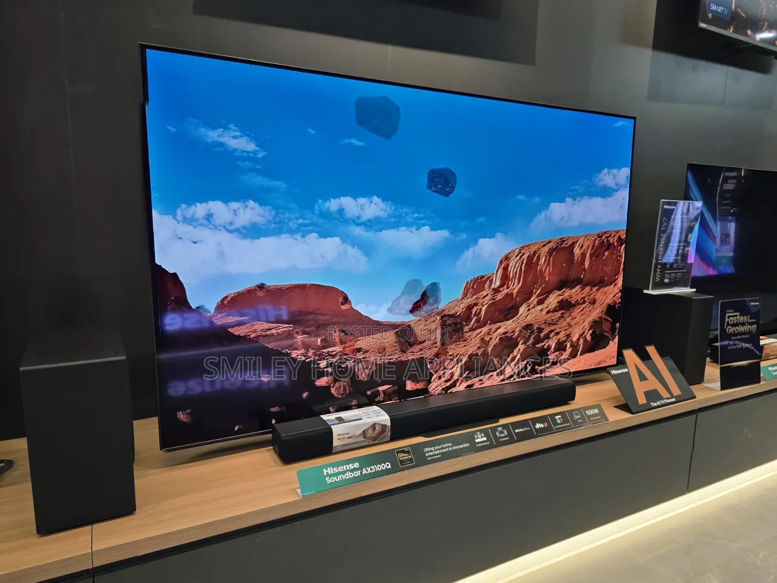 2026 Model Hisense Brand New Oled- Ai Vidaa Smart Tv 55a85levs