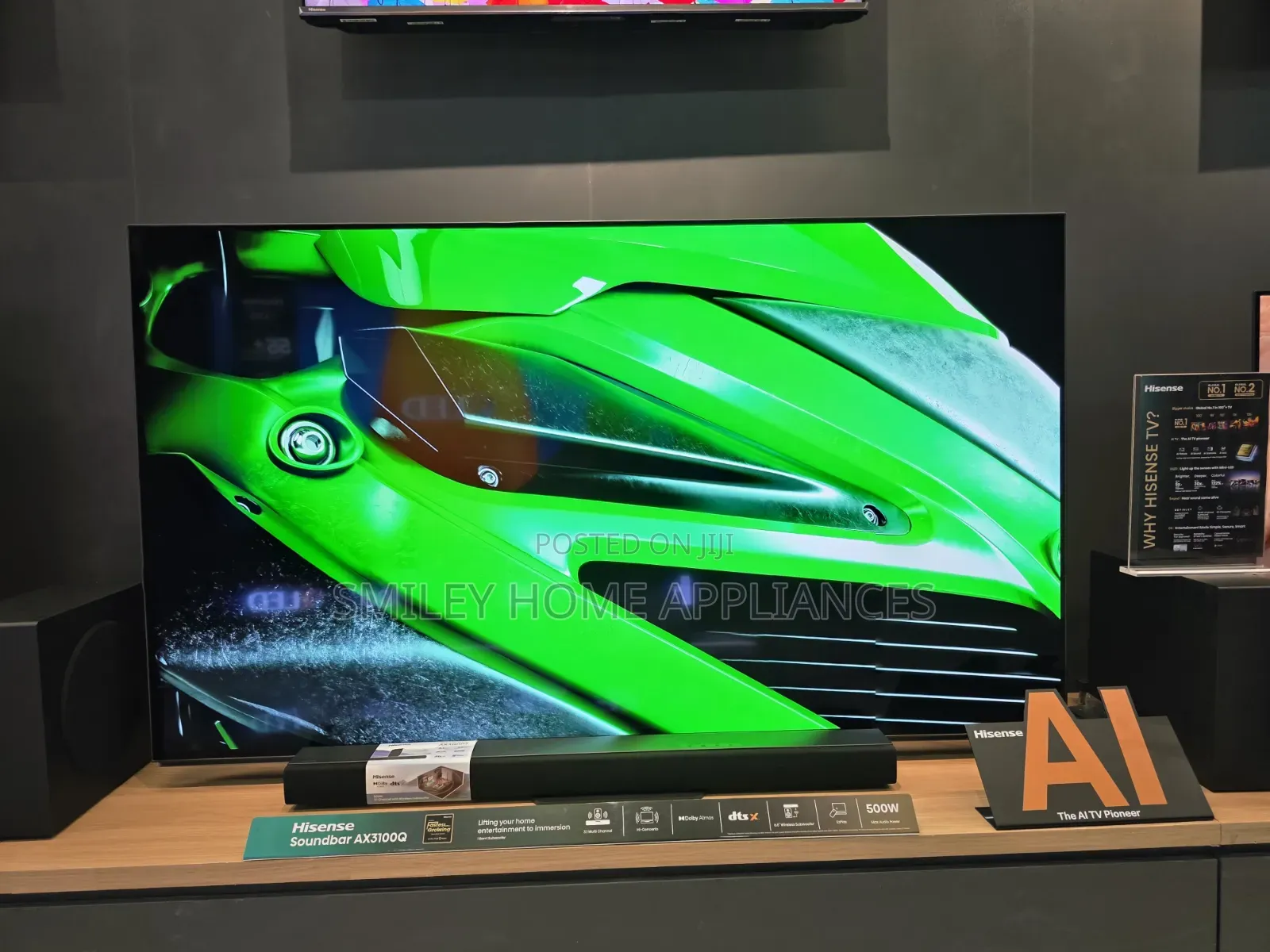 2026 Model Hisense Brand New Oled- Ai Vidaa Smart Tv 55a85levs