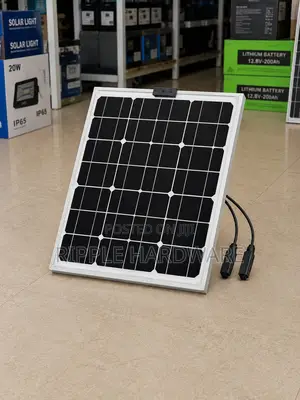 20w Solar Panel 12v Monocrystalline Battery Charger Kampala