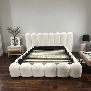 White Queen Bubble Bed 5x6