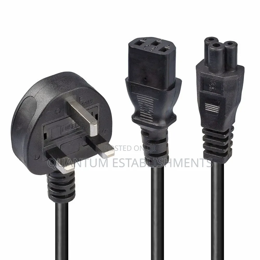 Power Cables Uk/Usa Plugs | Desktop, Monitor, Laptop, Fan, TVS and Ups