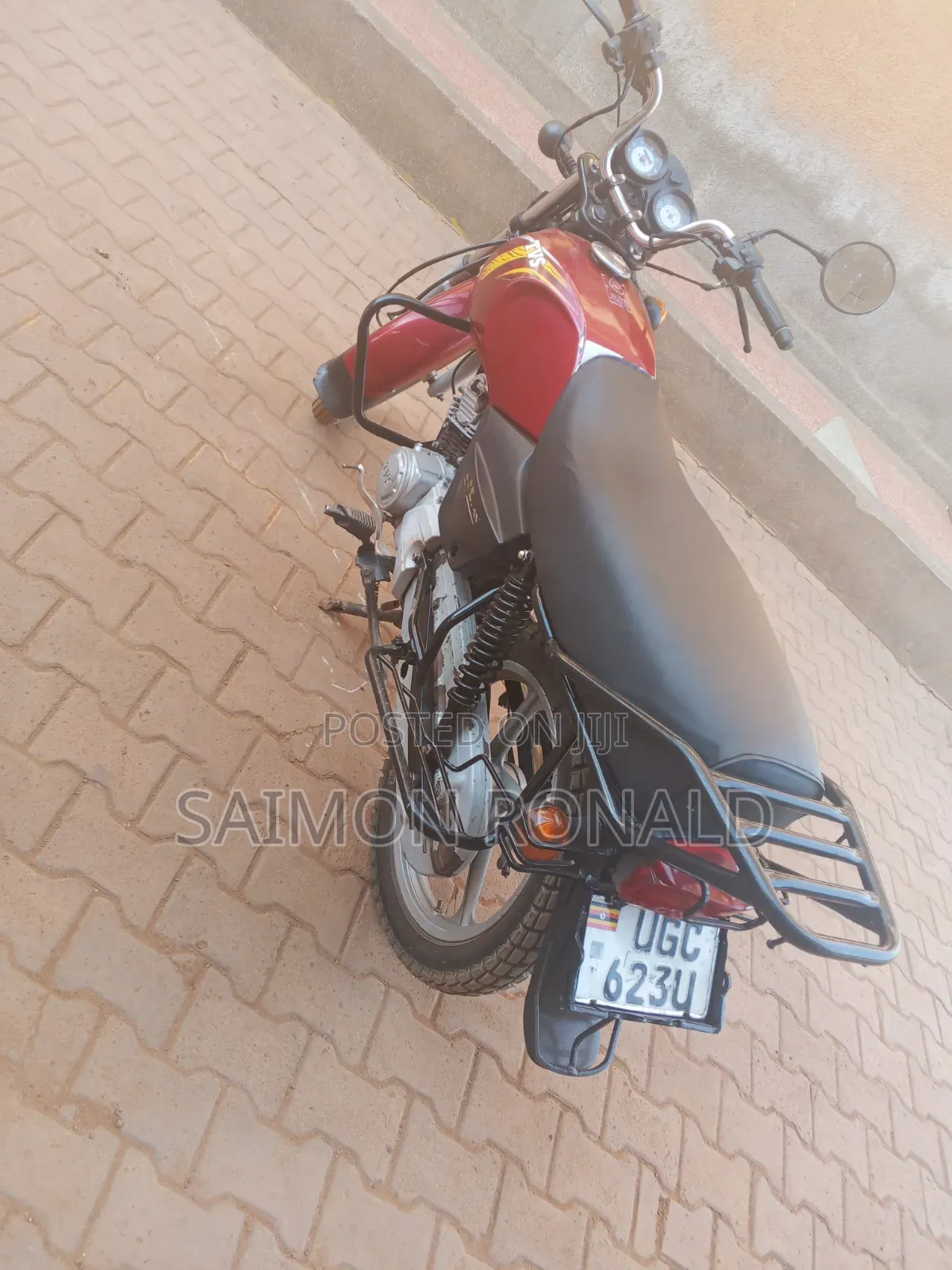 TVS XL 100 2025 Red