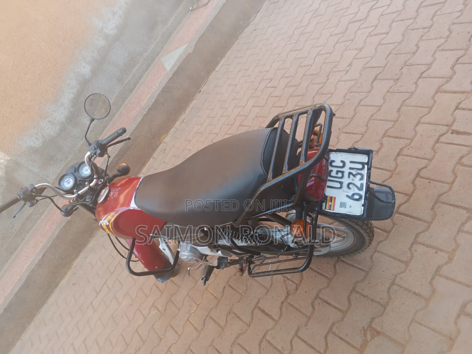 TVS XL 100 2025 Red