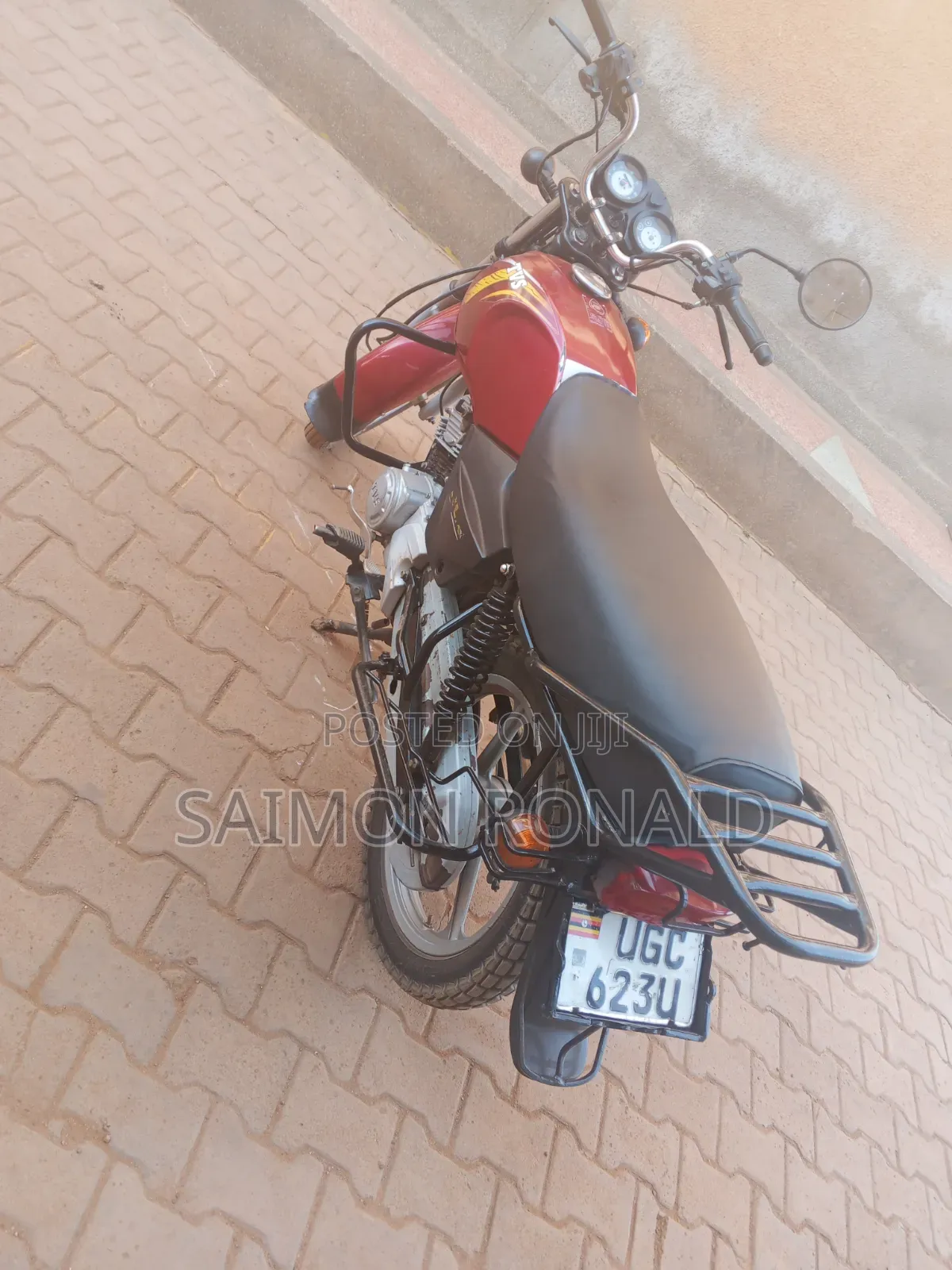 TVS XL 100 2025 Red