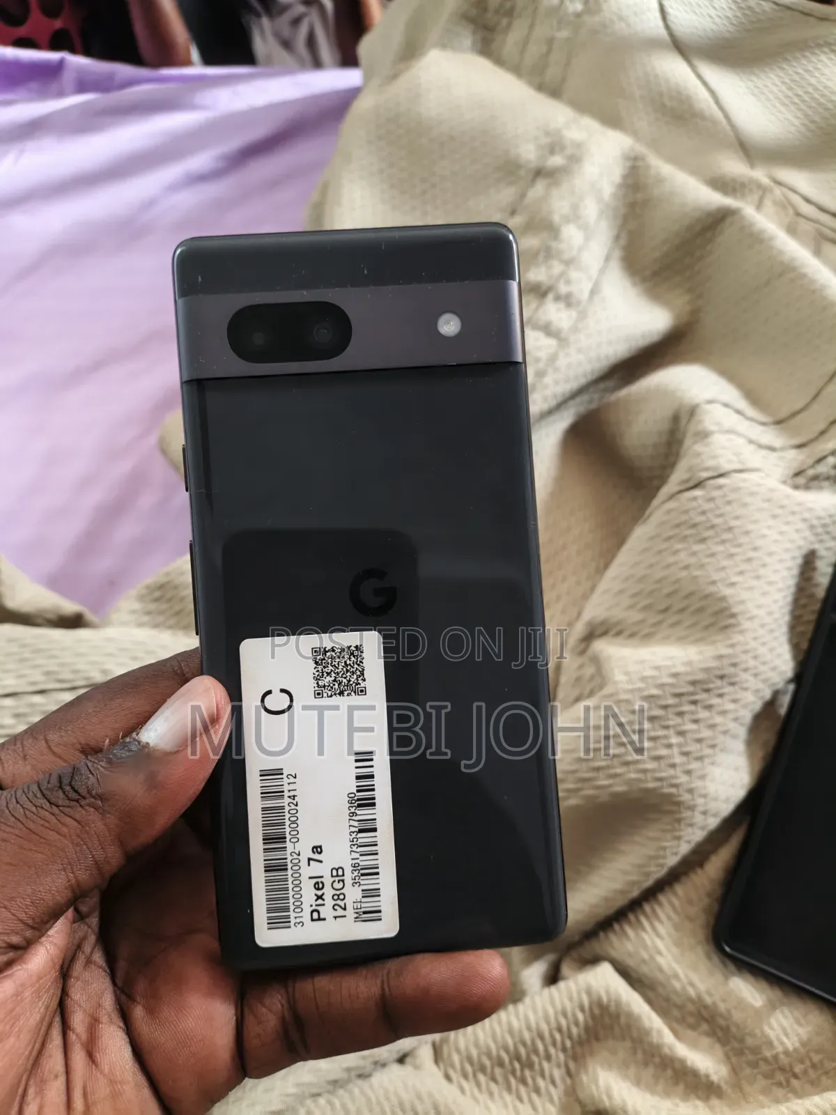 Google Pixel 7a 128 GB Black