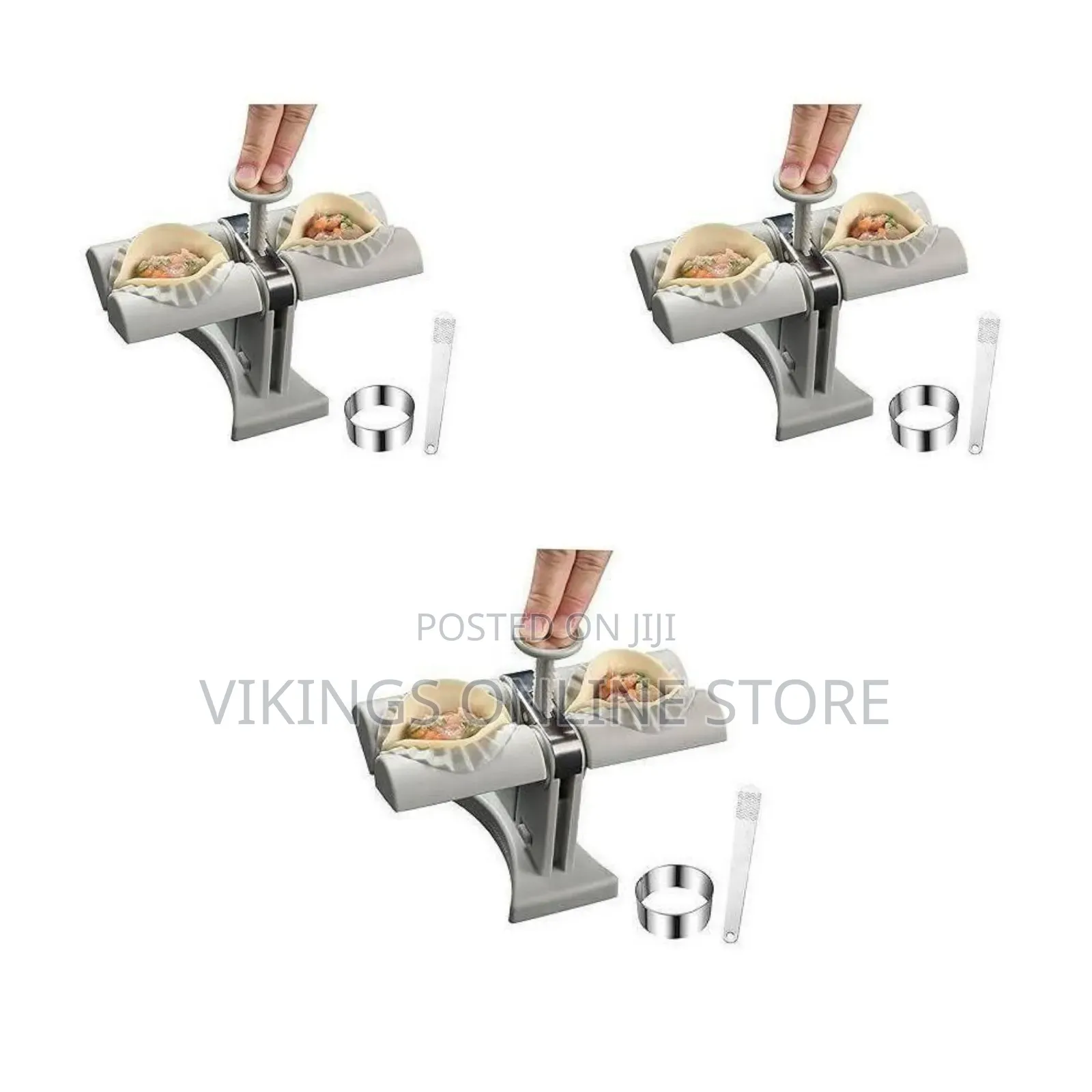 Efficient Double-headed Automatic Dumpling Maker Set