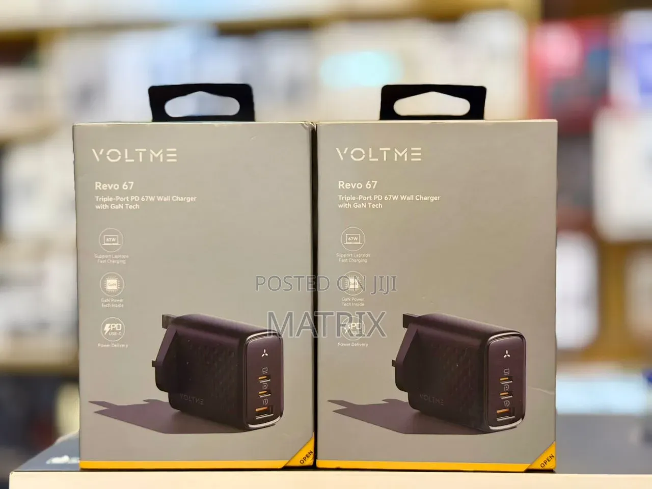 Voltme Revo 67w Wall Charger Adapter for Laptops and Phones