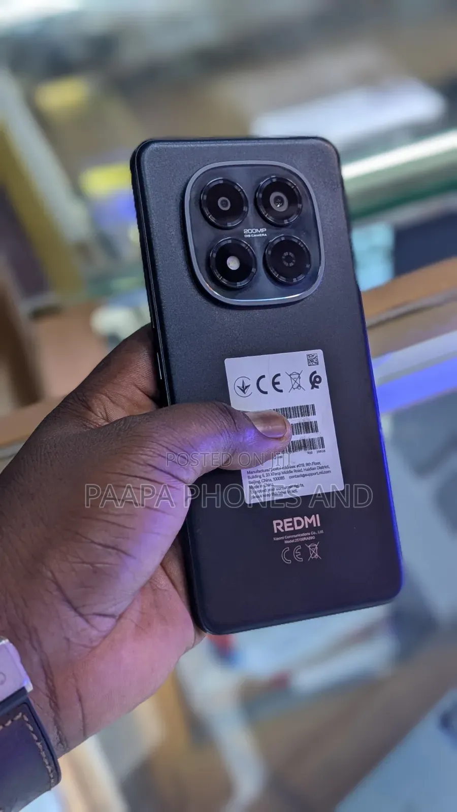 Xiaomi Redmi Note 15 Pro 256 GB Black