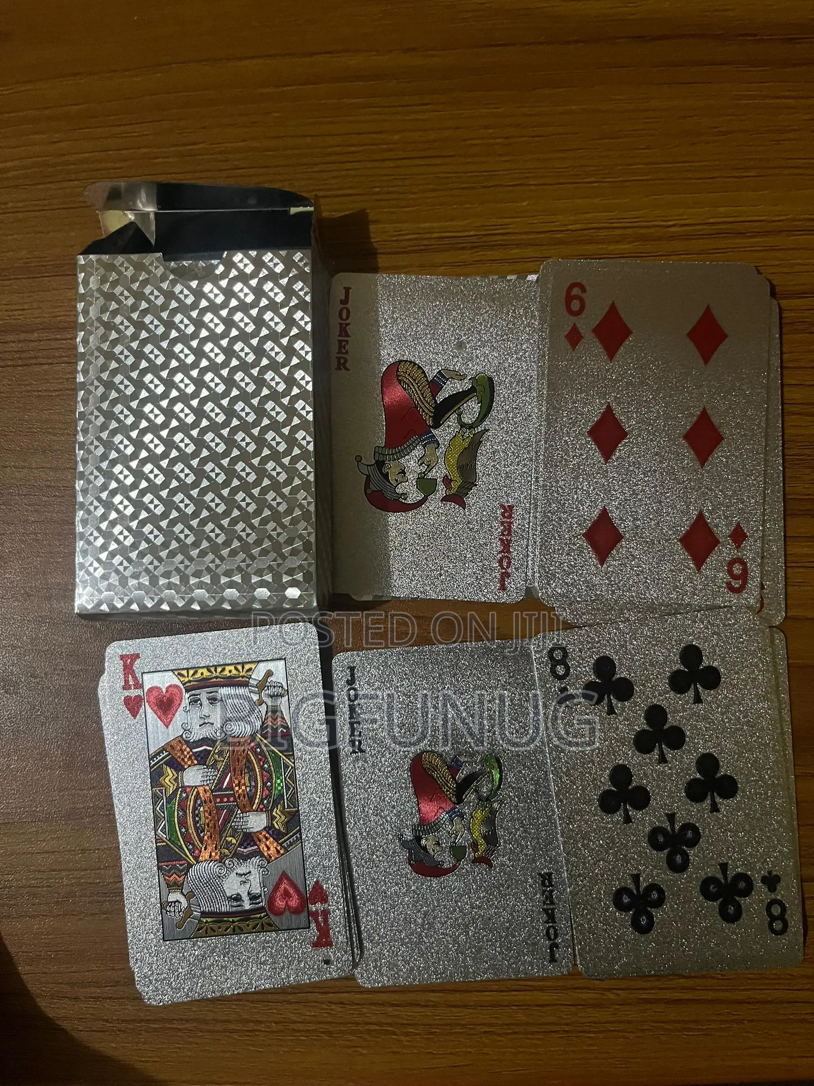 Plastic Matatu Playing Cards
