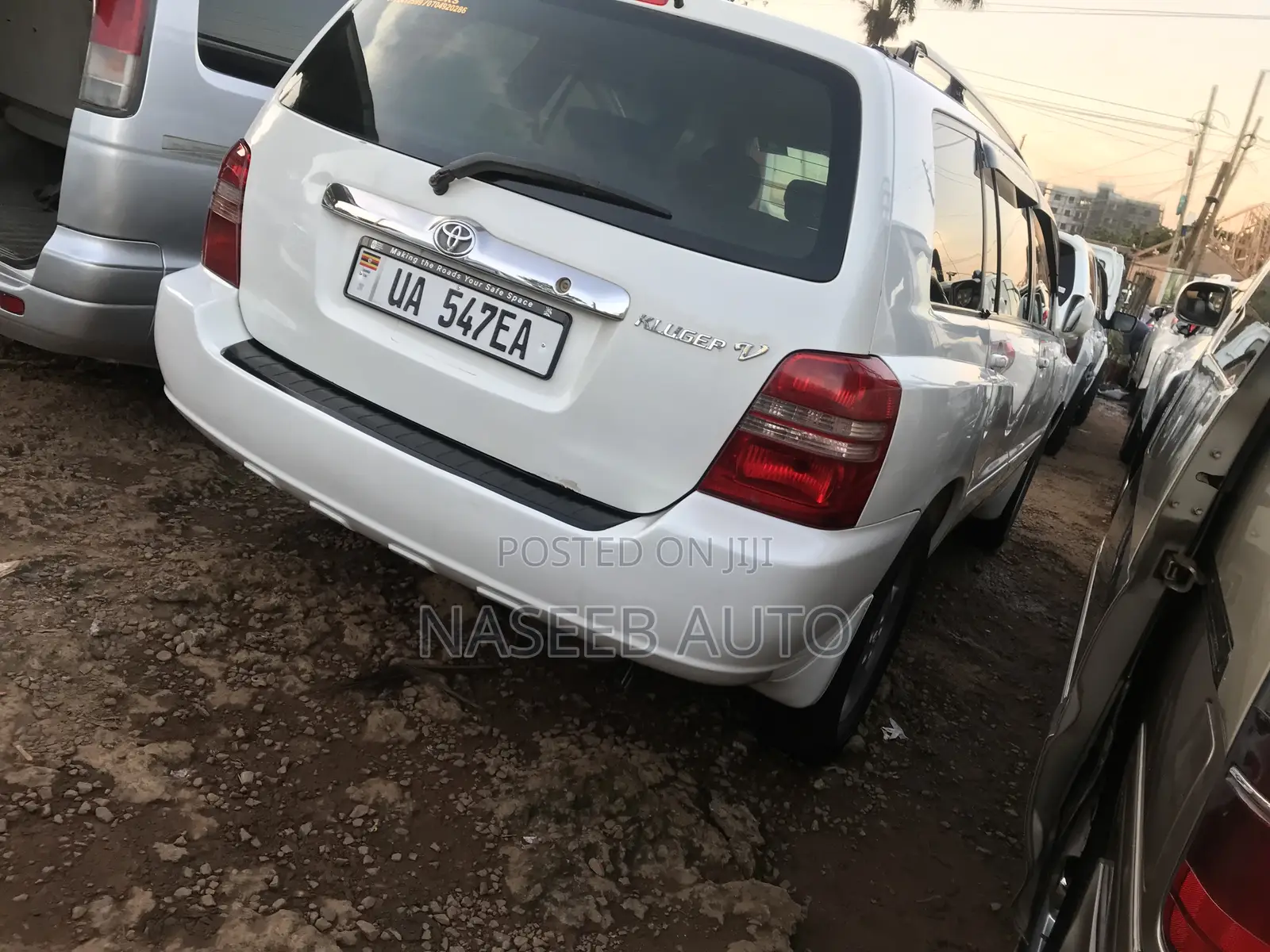 Toyota Kluger 2008 White