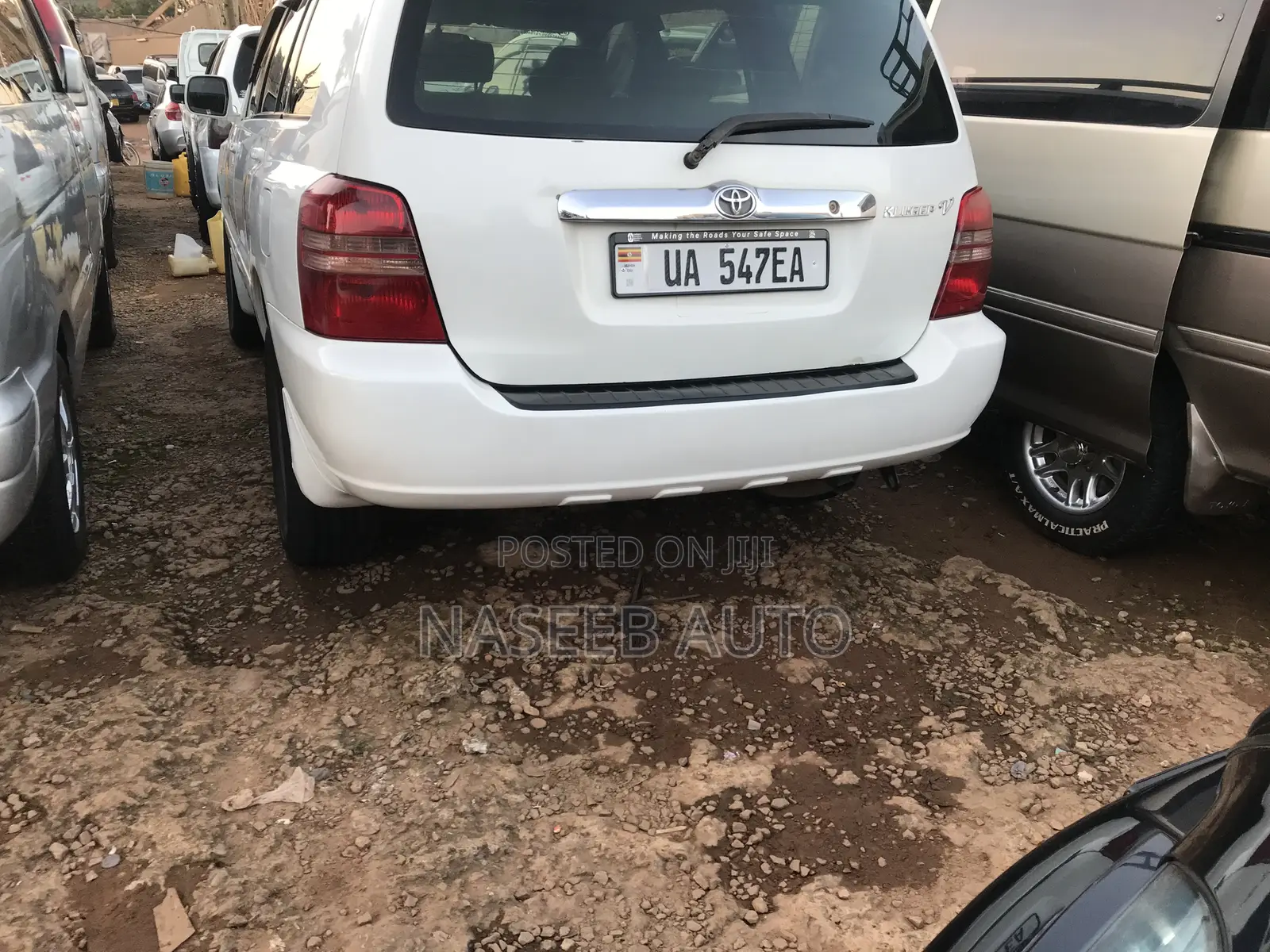 Toyota Kluger 2008 White