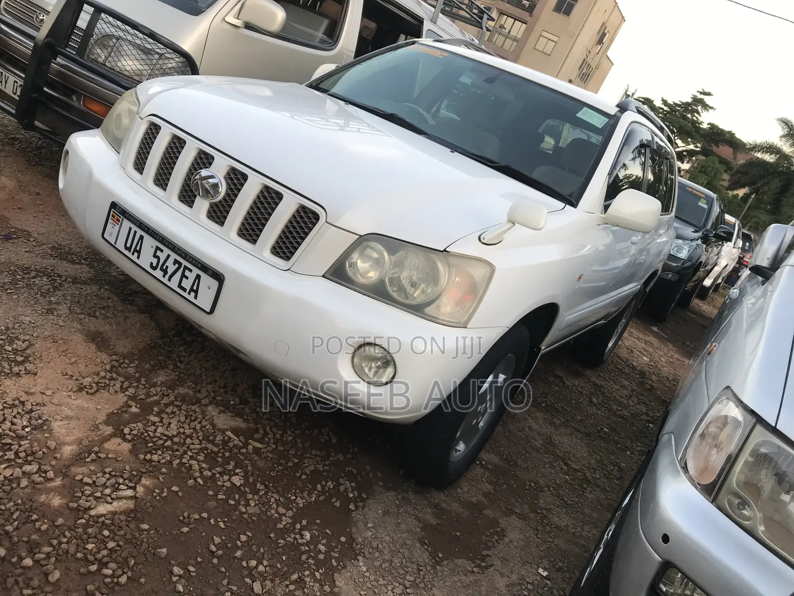 Toyota Kluger 2008 White