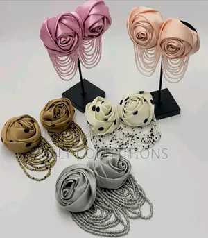 Bead Floral Earrings
