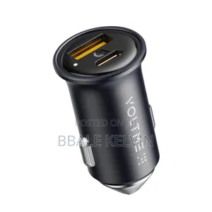 Voltme Cazo 20w Pd 3.0 Fast Car Charger, Dual Port Car Charger Adapter